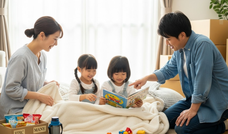 引っ越し当日の子供の預け先はどうする?家族で乗り切る過ごし方完全ガイド