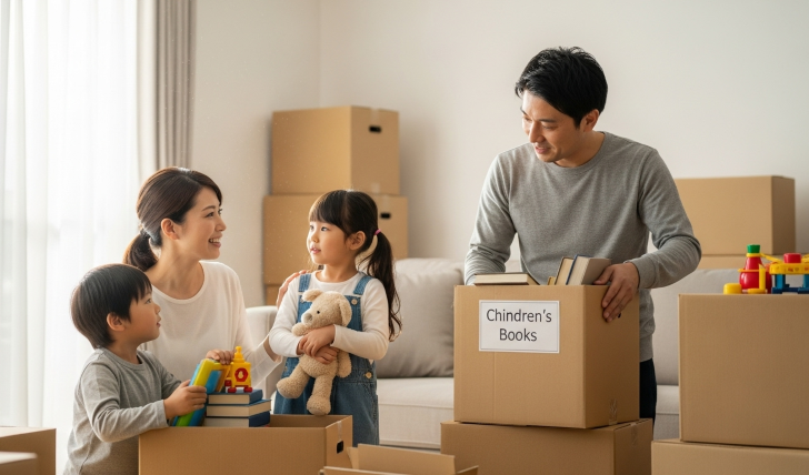 引っ越しで子供の心を守る!家族のストレス軽減とメンタルケア完全ガイド