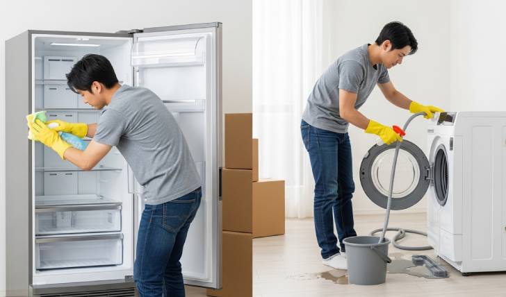 引っ越し当日の冷蔵庫・洗濯機水抜き完全ガイド｜失敗しない準備の全手順