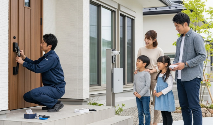 引っ越し後すぐ実践！戸建ての鍵交換と防犯対策で新生活を守る完全ガイド